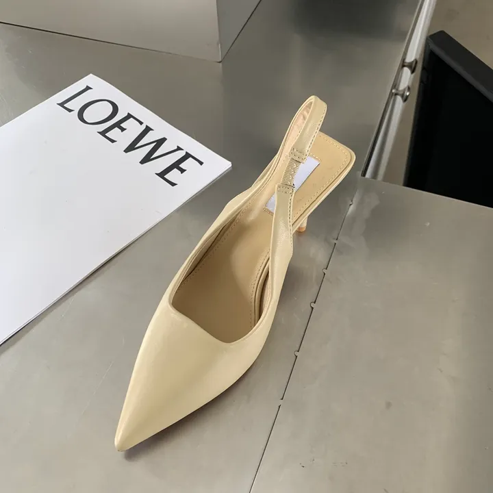 4color 여성 스틸레토 슬링백힐 구두7cm 상세 이미지 20