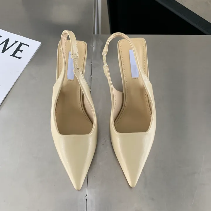 4color 여성 스틸레토 슬링백힐 구두7cm 상세 이미지 21