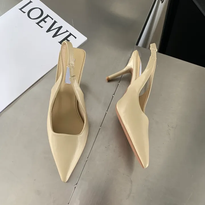 4color 여성 스틸레토 슬링백힐 구두7cm 상세 이미지 22
