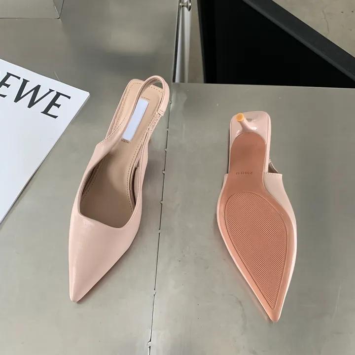 4color 여성 스틸레토 슬링백힐 구두7cm 상세 이미지 33