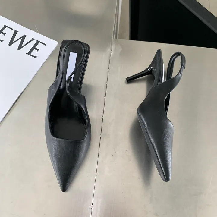 4color 여성 스틸레토 슬링백힐 구두7cm 상세 이미지 40