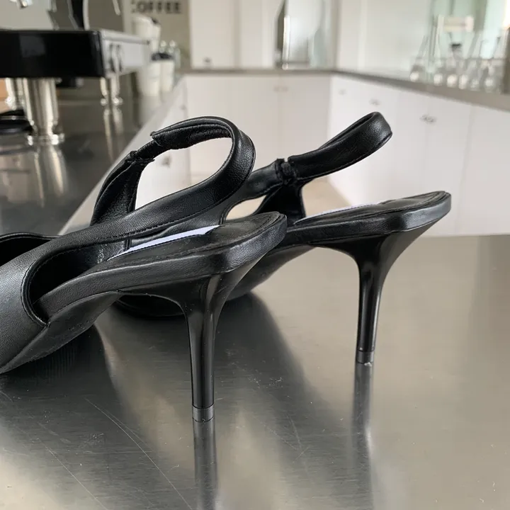 4color 여성 스틸레토 슬링백힐 구두7cm 상세 이미지 42