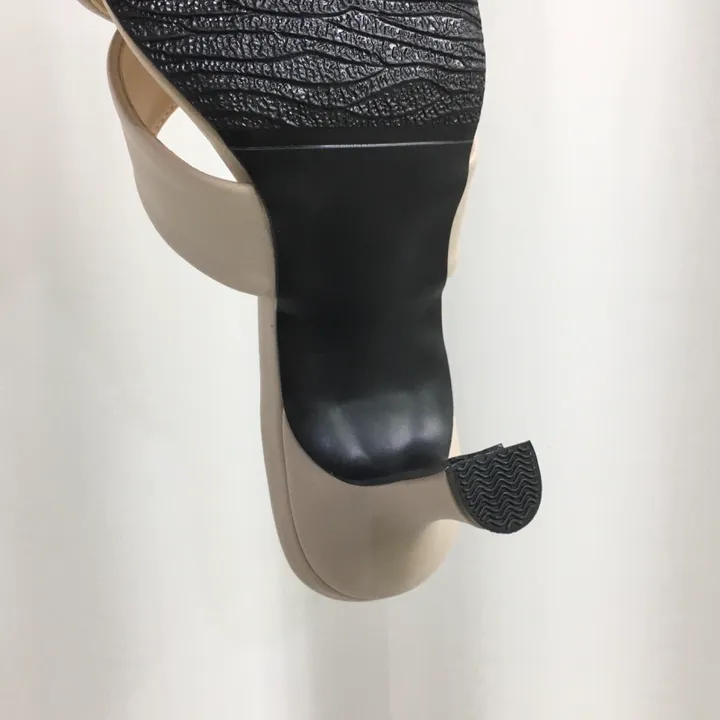[국내제작/빠른배송] 기본/크로스 스트랩 쿠션 미들 뮬 슬리퍼 힐 7cm 상세 이미지 61