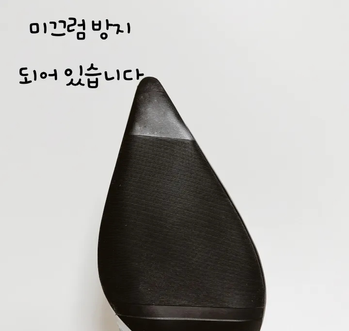 수제화 국산 에나멜 스틸레토 슬링백 샌들힐 상세 이미지 15