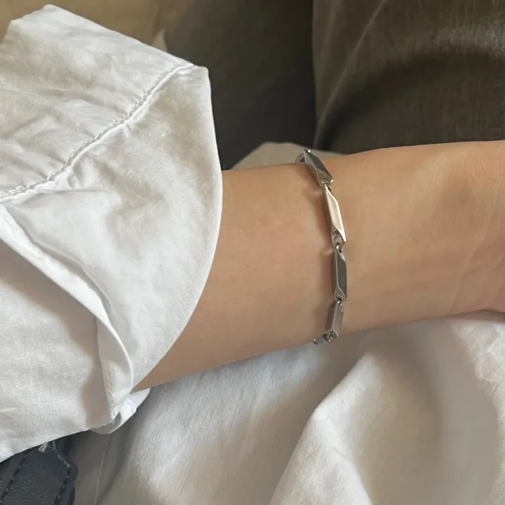 [당일출고/커플할인ෆ] 커플기획 변색 알러지 없는 써지컬스틸 남여공용 팔찌 상세 이미지 19