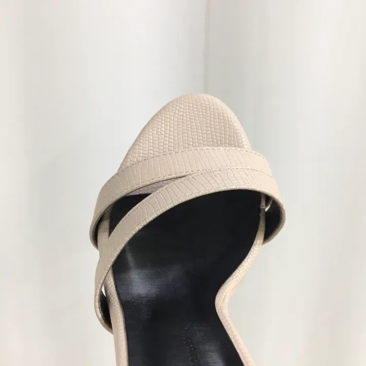 [당일배송/국산수제] 더블 사선 스트랩 가보시 샌들힐 10cm 상세 이미지 10