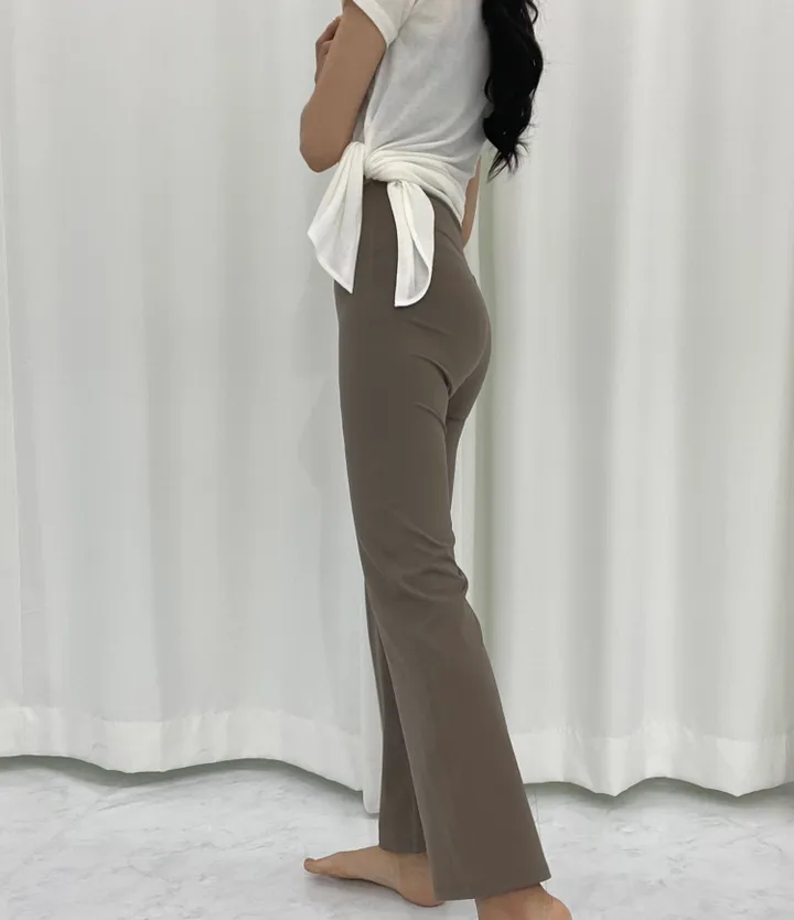 [롱~다리] 세미부츠컷레깅스 요가복 필라테스복 운동복 헬스복 레깅스 쫀쫀레깅스 세미슬렉스 애슬레저룩 상세 이미지 9