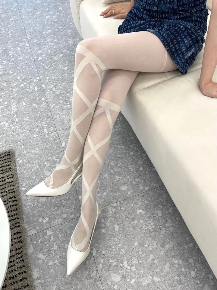 317. Chic Stilletoe slingback (black, white, silver) 상세 이미지 12