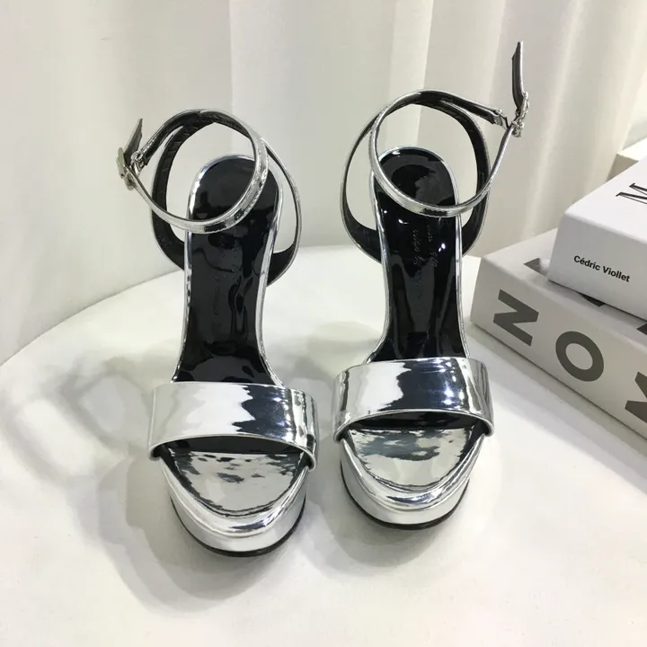 [국내제작👍고퀄리티] 에나멜 가보시 메리제인 샌들 힐 12cm (3color) 상세 이미지 14