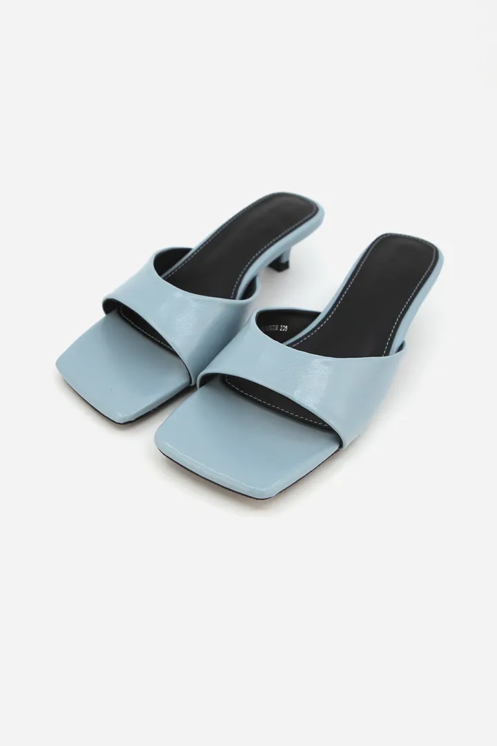 SQUARE SIMPER MULE HEEL 상세 이미지 1