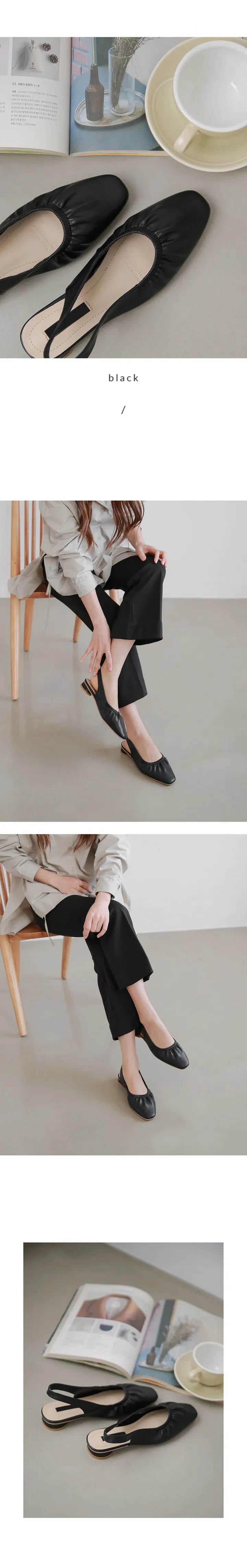[신상할인] 에델린 셔링 슬링백(2.5cm) 상세 이미지 4