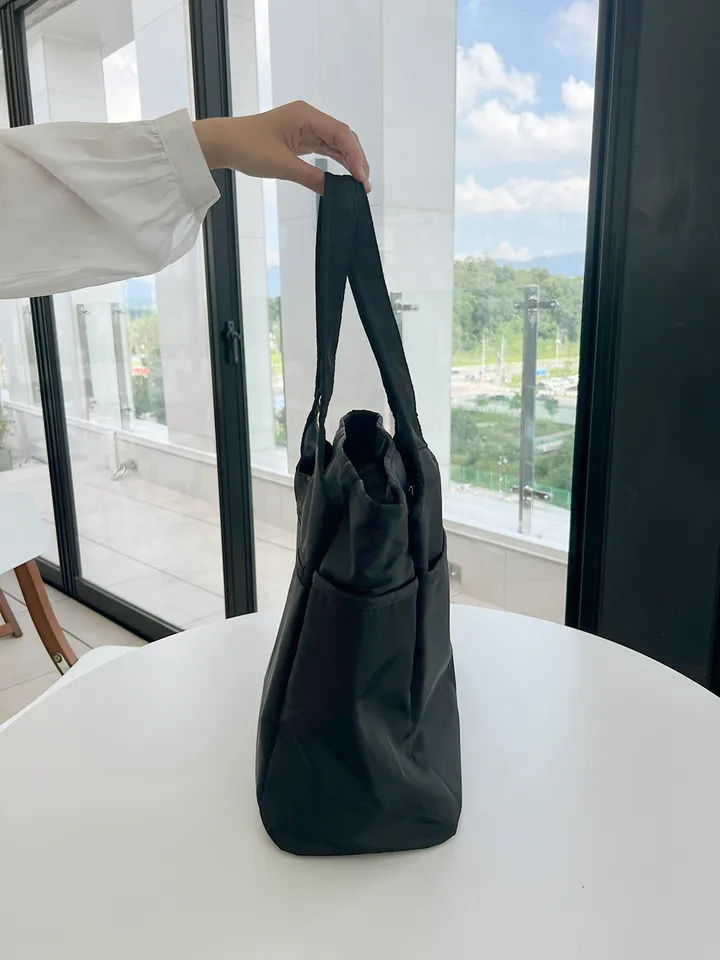 [필라테스] 트윌 시티 투포켓 방수 지퍼 빅 쇼퍼 에코백 상세 이미지 15