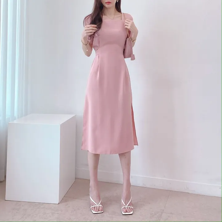 [4color] 아오이 심플 스퀘어 스트랩 끈 여름 쪼리 슬리퍼 힐 샌들 8cm 상세 이미지 21
