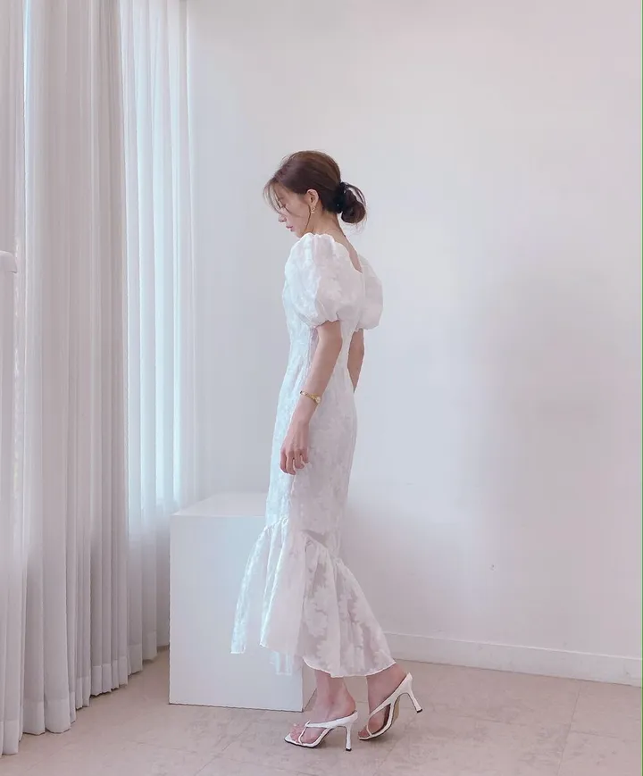 [4color] 아오이 심플 스퀘어 스트랩 끈 여름 쪼리 슬리퍼 힐 샌들 8cm 상세 이미지 30