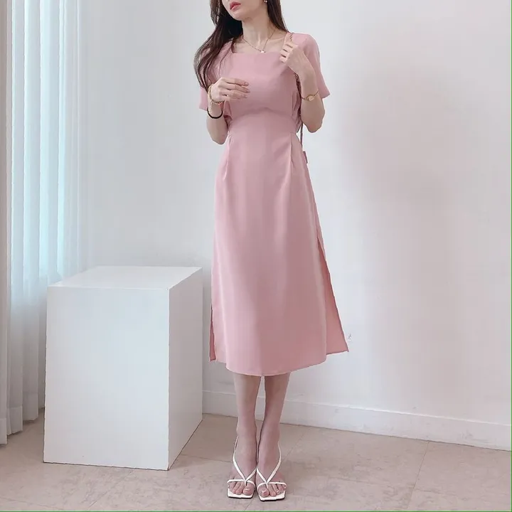 [4color] 아오이 심플 스퀘어 스트랩 끈 여름 쪼리 슬리퍼 힐 샌들 8cm 상세 이미지 24