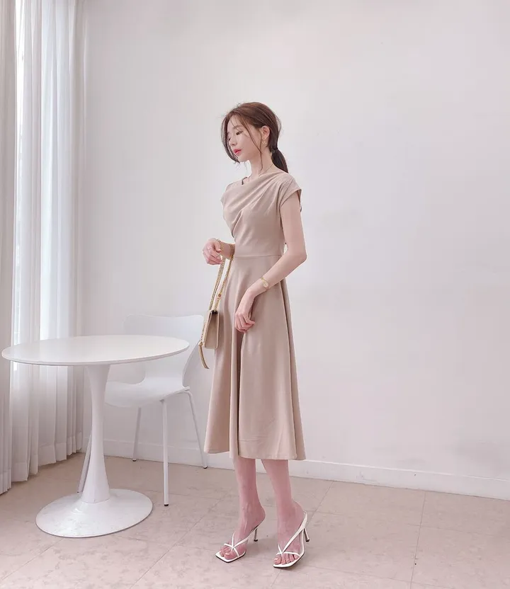 [4color] 아오이 심플 스퀘어 스트랩 끈 여름 쪼리 슬리퍼 힐 샌들 8cm 상세 이미지 37