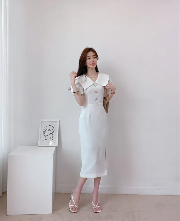 [4color] 아오이 심플 스퀘어 스트랩 끈 여름 쪼리 슬리퍼 힐 샌들 8cm 상세 이미지 41
