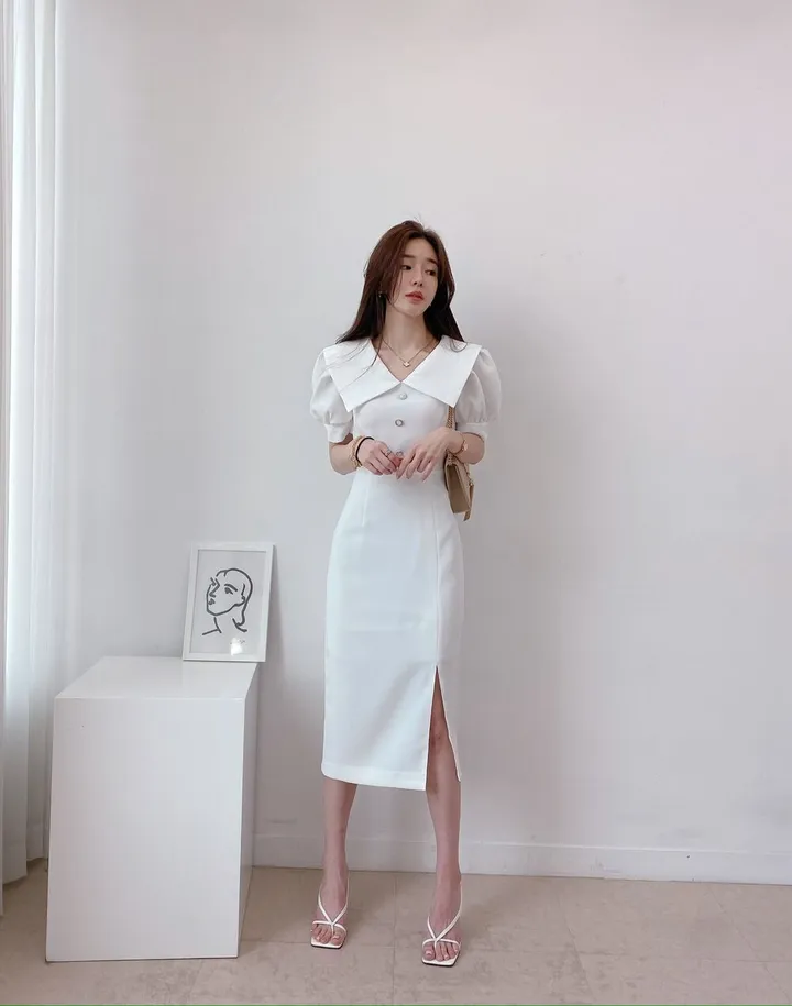 [4color] 아오이 심플 스퀘어 스트랩 끈 여름 쪼리 슬리퍼 힐 샌들 8cm 상세 이미지 40