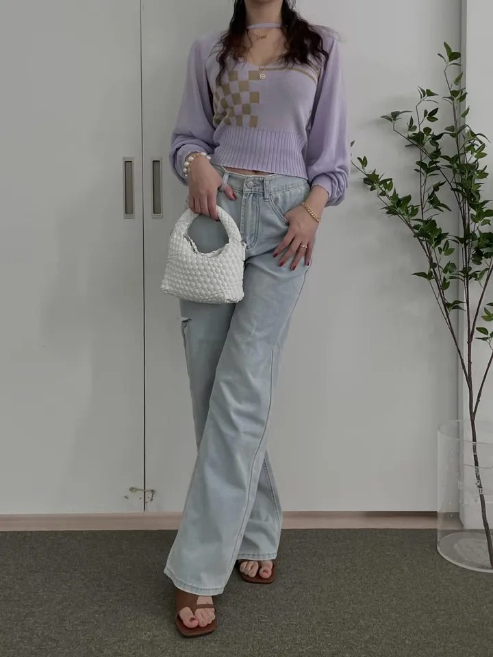 스퀘어 엄지쪼리 뮬 미들힐 [8cm] 상세 이미지 24