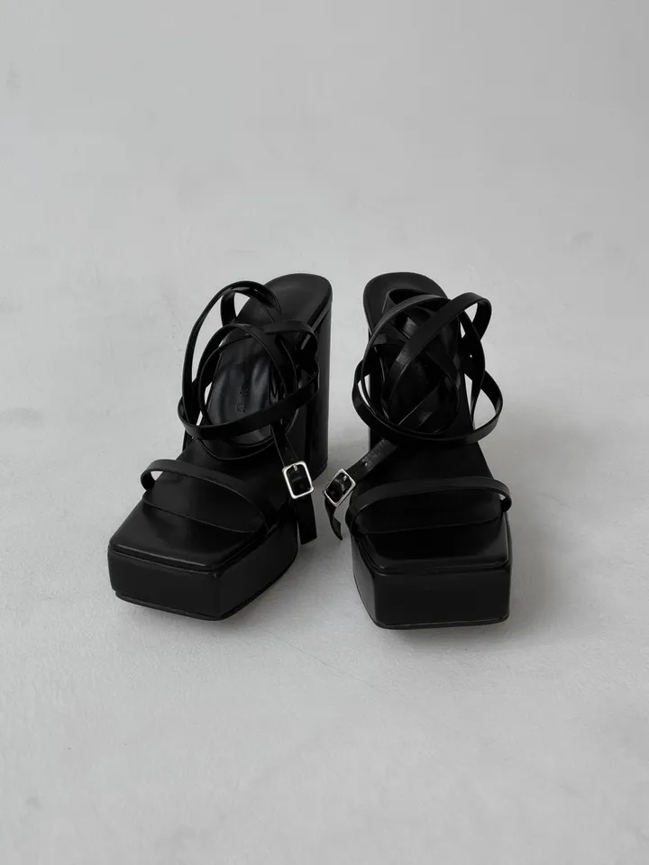 루브 가보시 스트랩 하이힐 [12cm] 상세 이미지 12