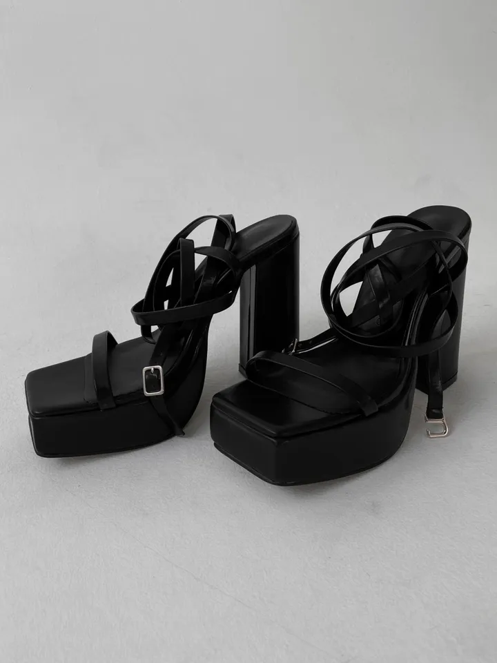루브 가보시 스트랩 하이힐 [12cm] 상세 이미지 14