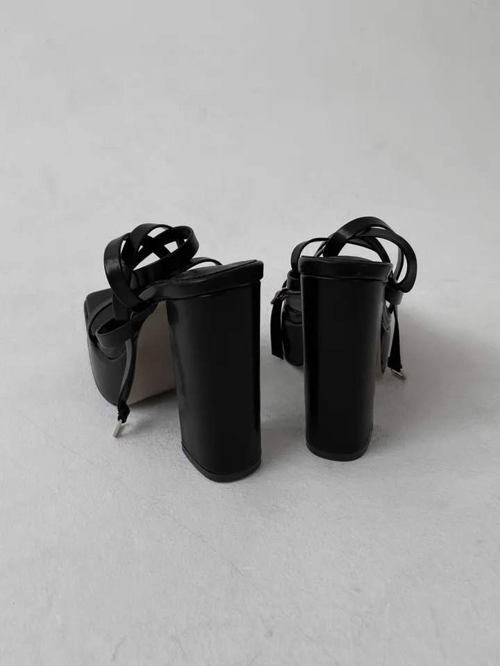 루브 가보시 스트랩 하이힐 [12cm] 상세 이미지 15