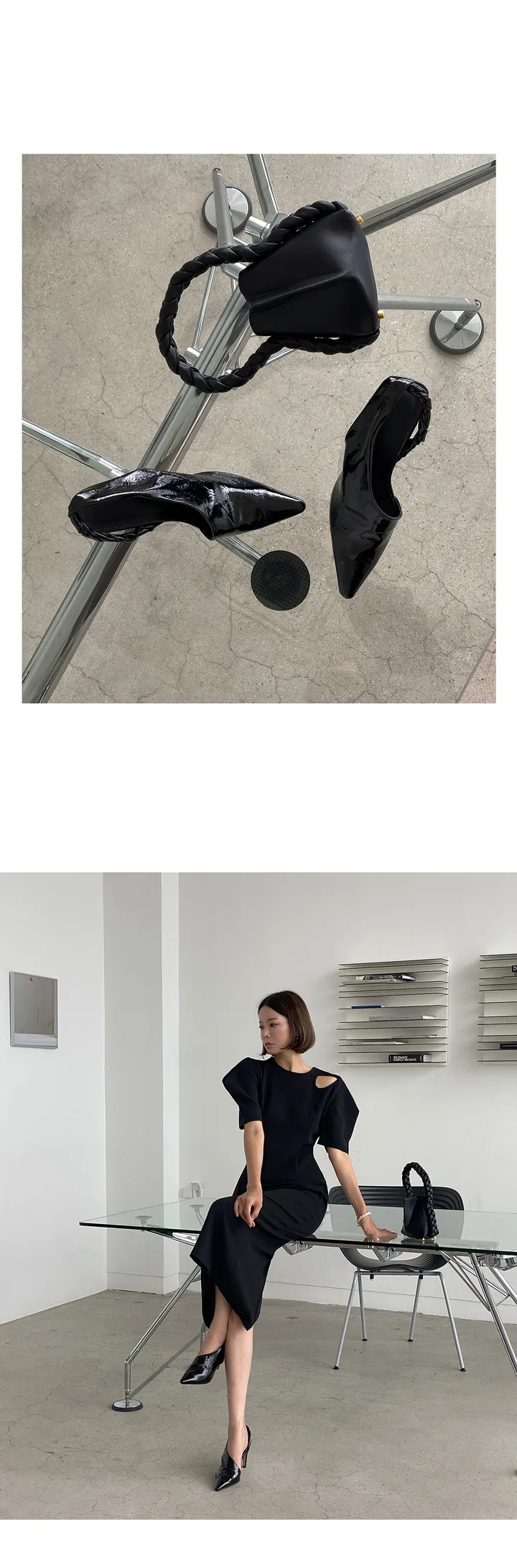 꼬임 언발 슬링백힐 SH425 상세 이미지 6