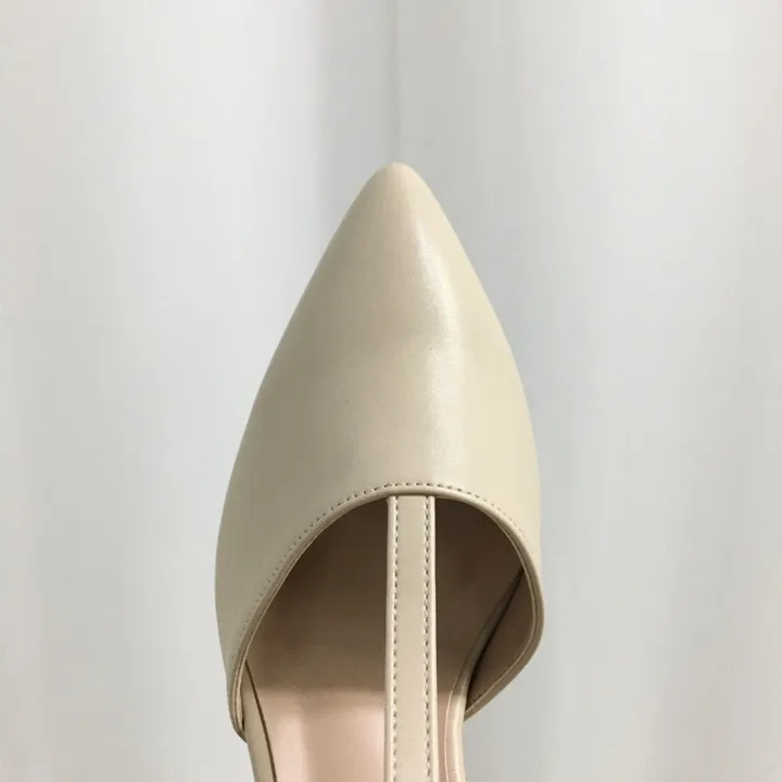 [국산수제화] 5cm,7cm 스틸레토 T 스트랩 슬링백힐 225mm~255mm 상세 이미지 13
