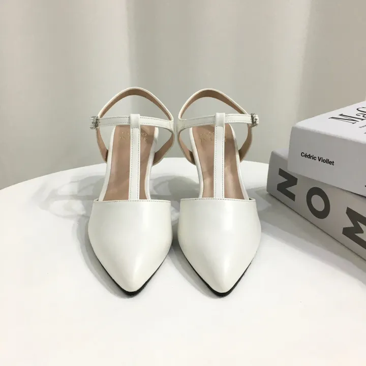 [국산수제화] 5cm,7cm 스틸레토 T 스트랩 슬링백힐 225mm~255mm 상세 이미지 51