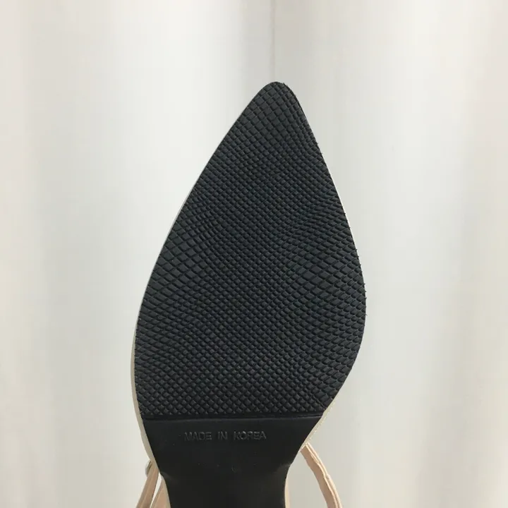 [국산수제화] 5cm,7cm 스틸레토 T 스트랩 슬링백힐 225mm~255mm 상세 이미지 17