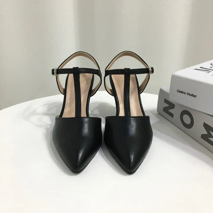 [국산수제화] 5cm,7cm 스틸레토 T 스트랩 슬링백힐 225mm~255mm 상세 이미지 71