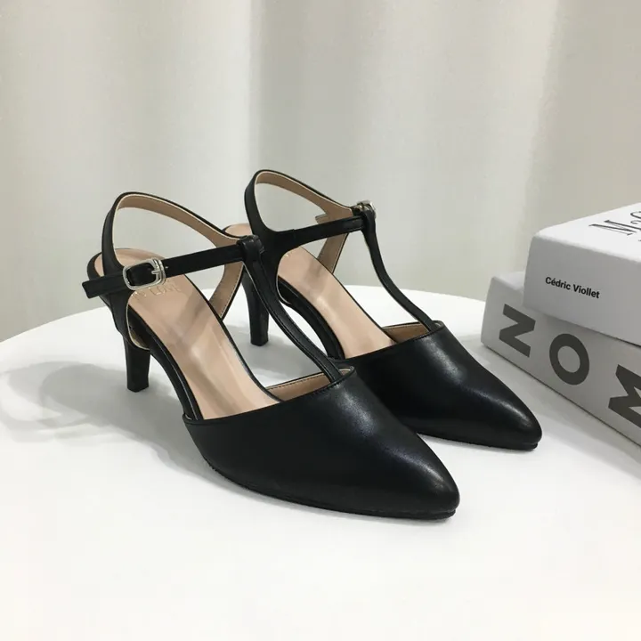 [국산수제화] 5cm,7cm 스틸레토 T 스트랩 슬링백힐 225mm~255mm 상세 이미지 72