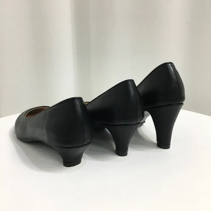 [당일배송/국산수제] 3cm,5cm,7cm 발편한 둥근코 베이직 펌프스 상세 이미지 12