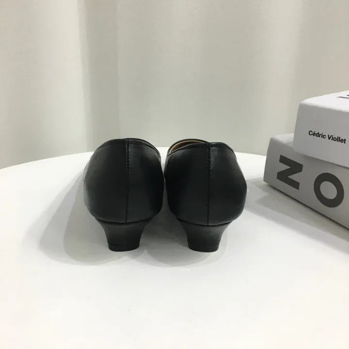 [당일배송/국산수제] 3cm,5cm,7cm 발편한 둥근코 베이직 펌프스 상세 이미지 20