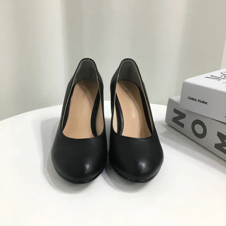 [당일배송/국산수제] 3cm,5cm,7cm 발편한 둥근코 베이직 펌프스 상세 이미지 33