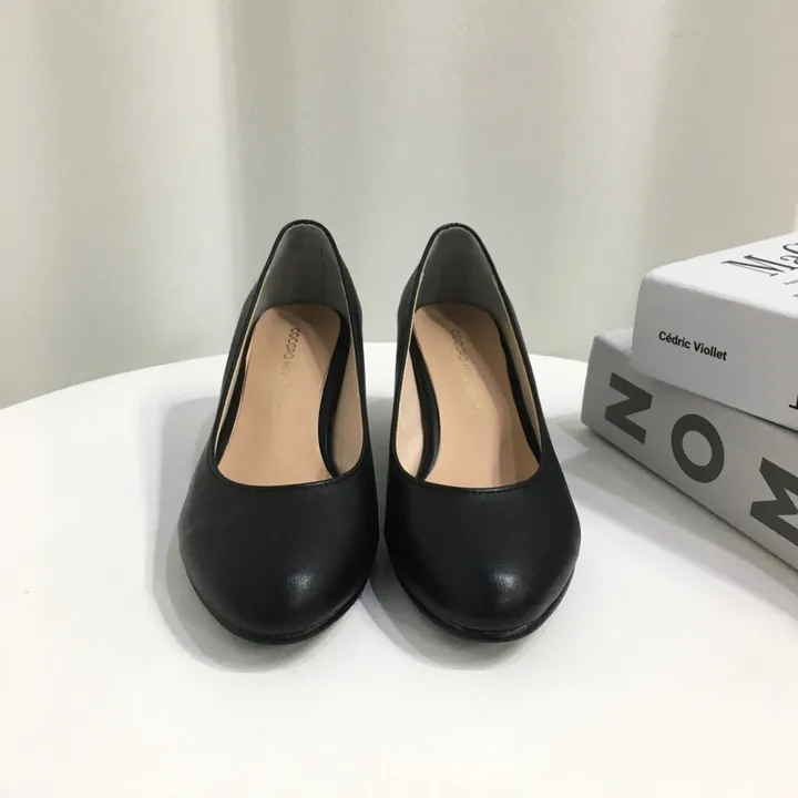 [당일배송/국산수제] 3cm,5cm,7cm 발편한 둥근코 베이직 펌프스 상세 이미지 25