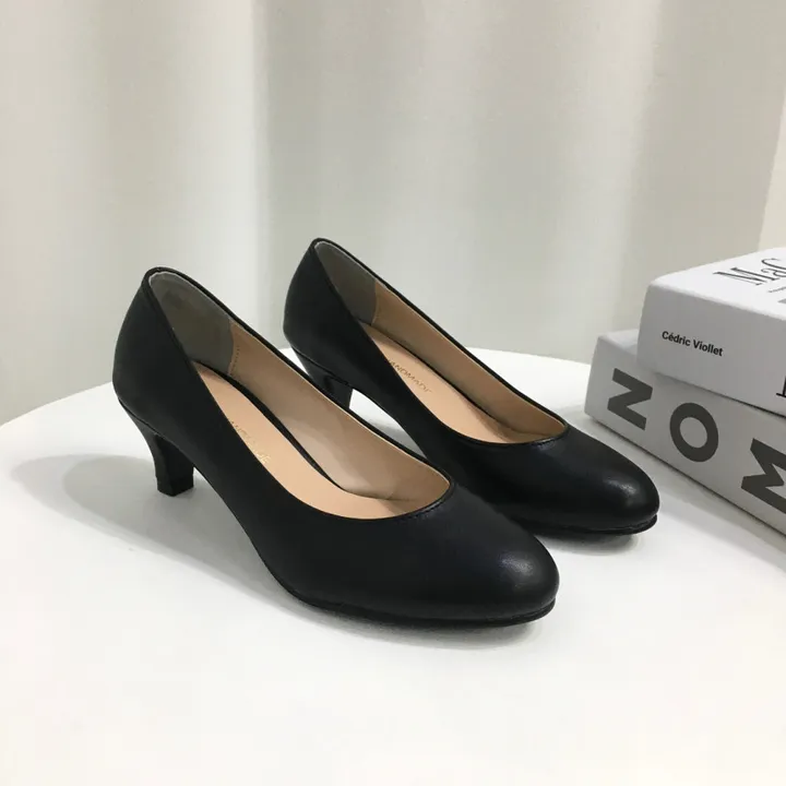 [당일배송/국산수제] 3cm,5cm,7cm 발편한 둥근코 베이직 펌프스 상세 이미지 26