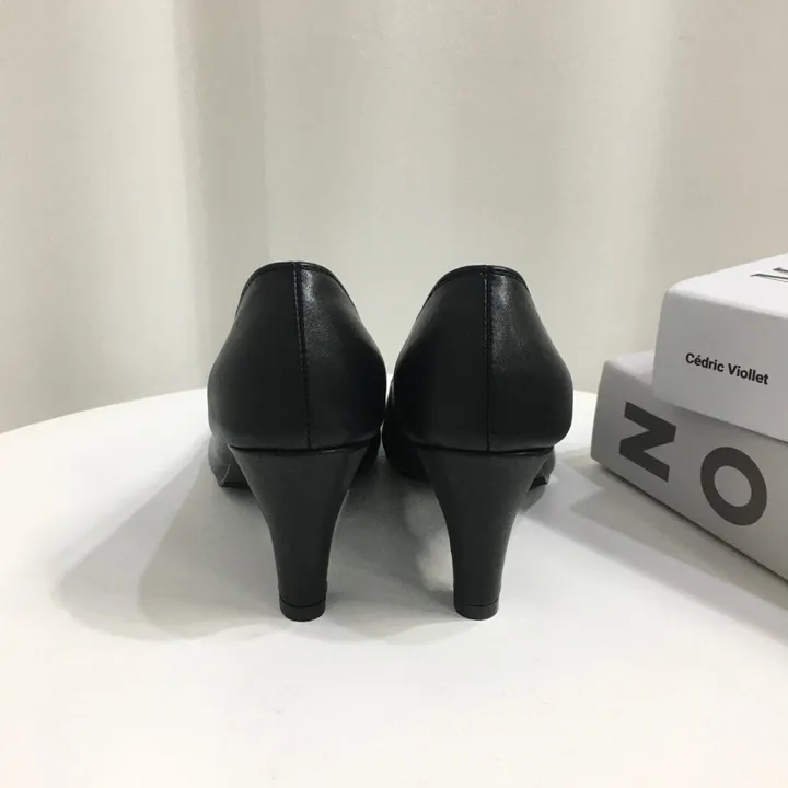 [당일배송/국산수제] 3cm,5cm,7cm 발편한 둥근코 베이직 펌프스 상세 이미지 36