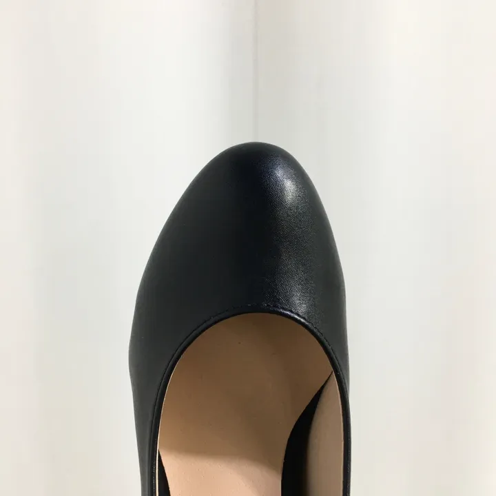 [당일배송/국산수제] 3cm,5cm,7cm 발편한 둥근코 베이직 펌프스 상세 이미지 8