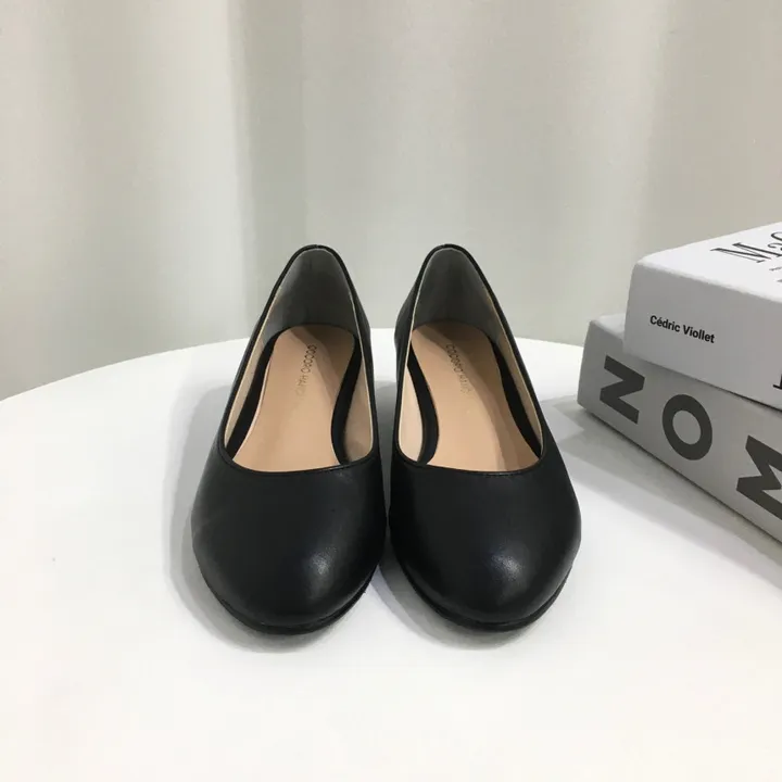 [당일배송/국산수제] 3cm,5cm,7cm 발편한 둥근코 베이직 펌프스 상세 이미지 18