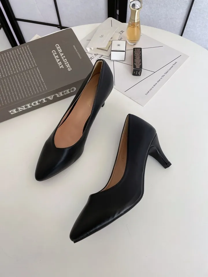 [빅사이즈/당일출고] 베이직 스틸레토 펌프스힐 7cm 상세 이미지 6
