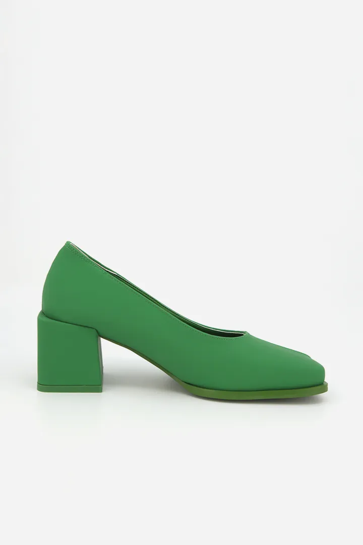 SQUARE COLOR MIDDLE HEEL 상세 이미지 3