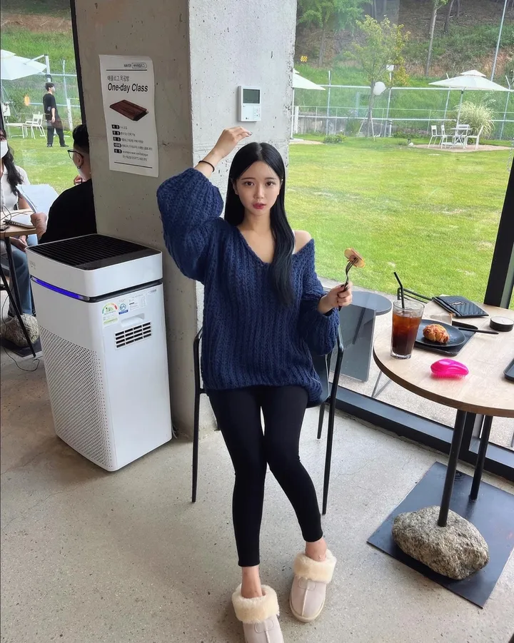 핸드메이드 9부 레깅스 상세 이미지 2