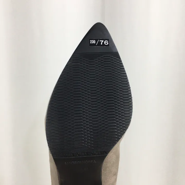[국내제작/당일배송] 엣지 가죽/스웨이드 쿠션 미들 펌프스 힐 7cm 상세 이미지 65