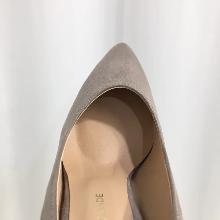 [국내제작/당일배송] 엣지 가죽/스웨이드 쿠션 미들 펌프스 힐 7cm 상세 이미지 63