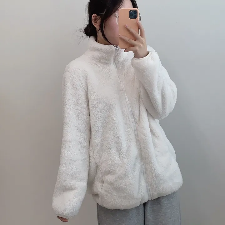 [당일발송/  도톰 !!] 포근 구름빵 양털 후리스(5color) 상세 이미지 6