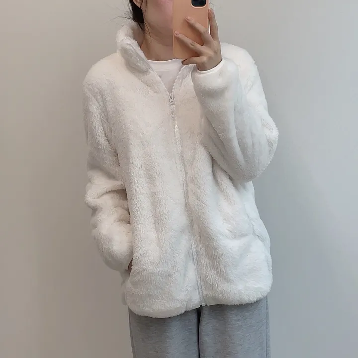 [당일발송/  도톰 !!] 포근 구름빵 양털 후리스(5color) 상세 이미지 10