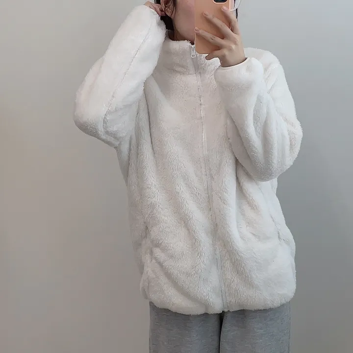 [당일발송/  도톰 !!] 포근 구름빵 양털 후리스(5color) 상세 이미지 7