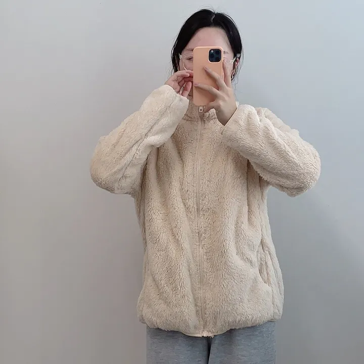 [당일발송/  도톰 !!] 포근 구름빵 양털 후리스(5color) 상세 이미지 11