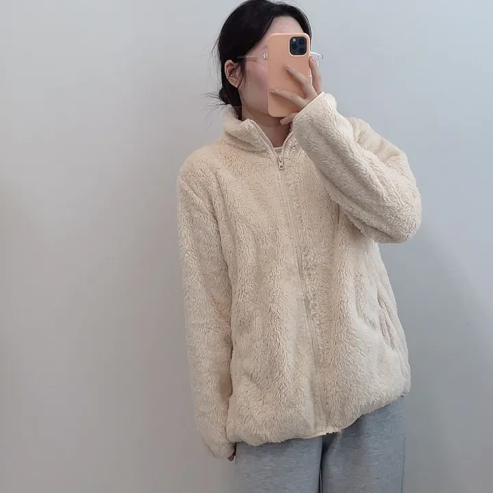 [당일발송/  도톰 !!] 포근 구름빵 양털 후리스(5color) 상세 이미지 12